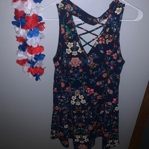 Francesca’s Floral Dress